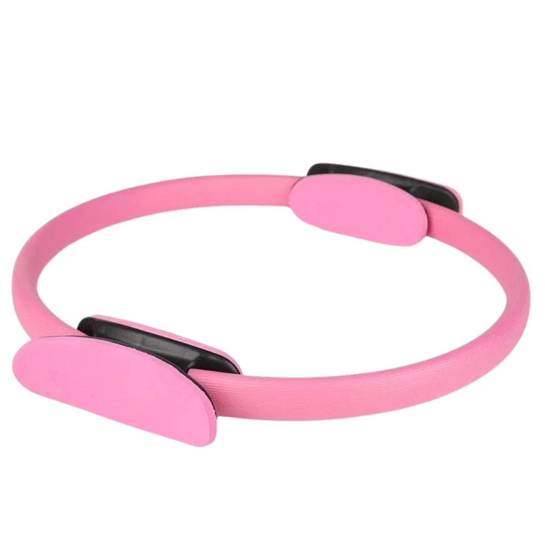 40 cm Pilates ring with non-slip handles, designed for effective Pilates exercises and workouts, made from lightweight and durable materials, ideal for enhancing fitness routines. 3