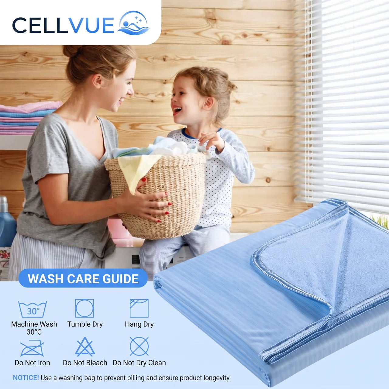 Cooling Blanket – Lightweight & Breathable
