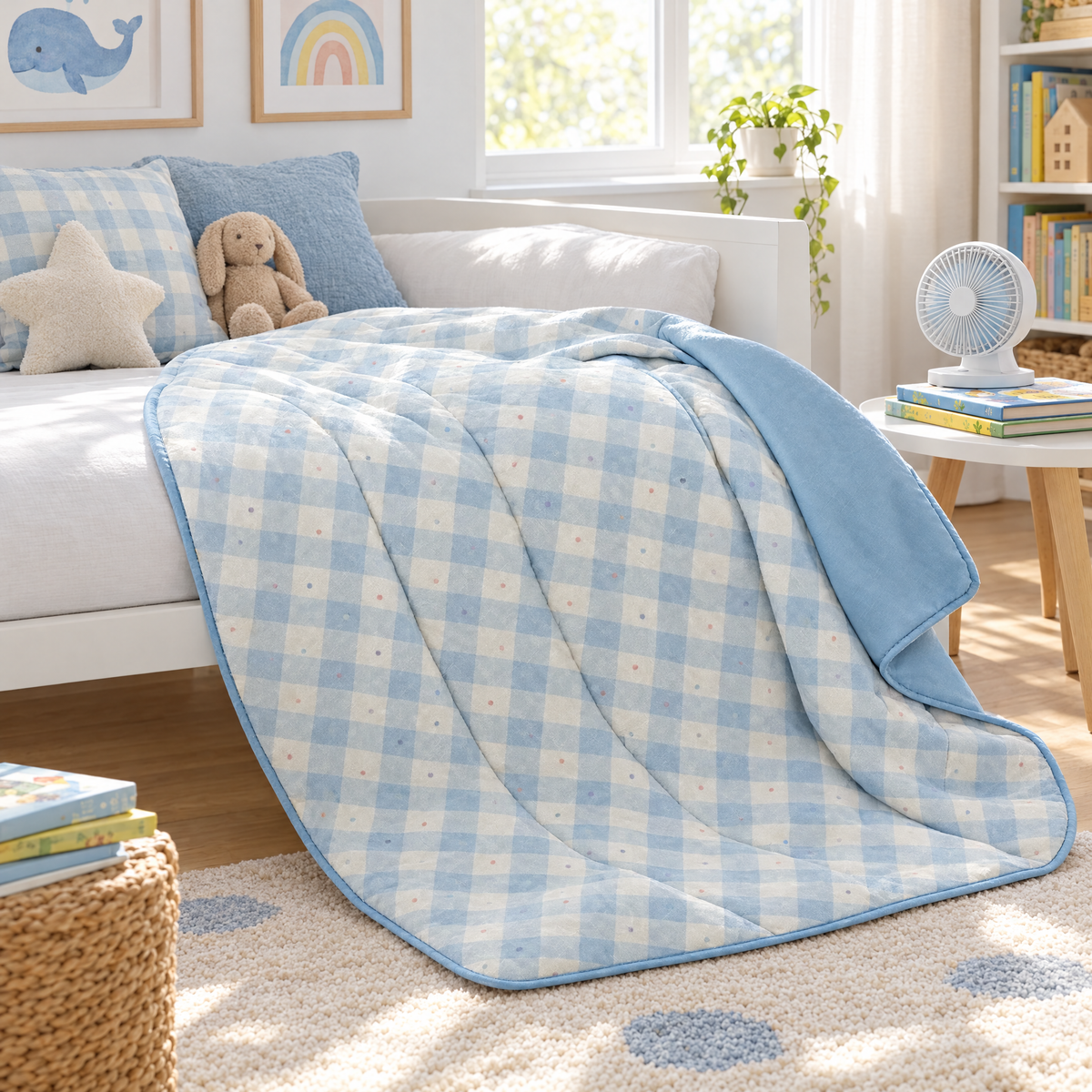 Cooling Blanket for Kids, Reversible Soft Fabric 3