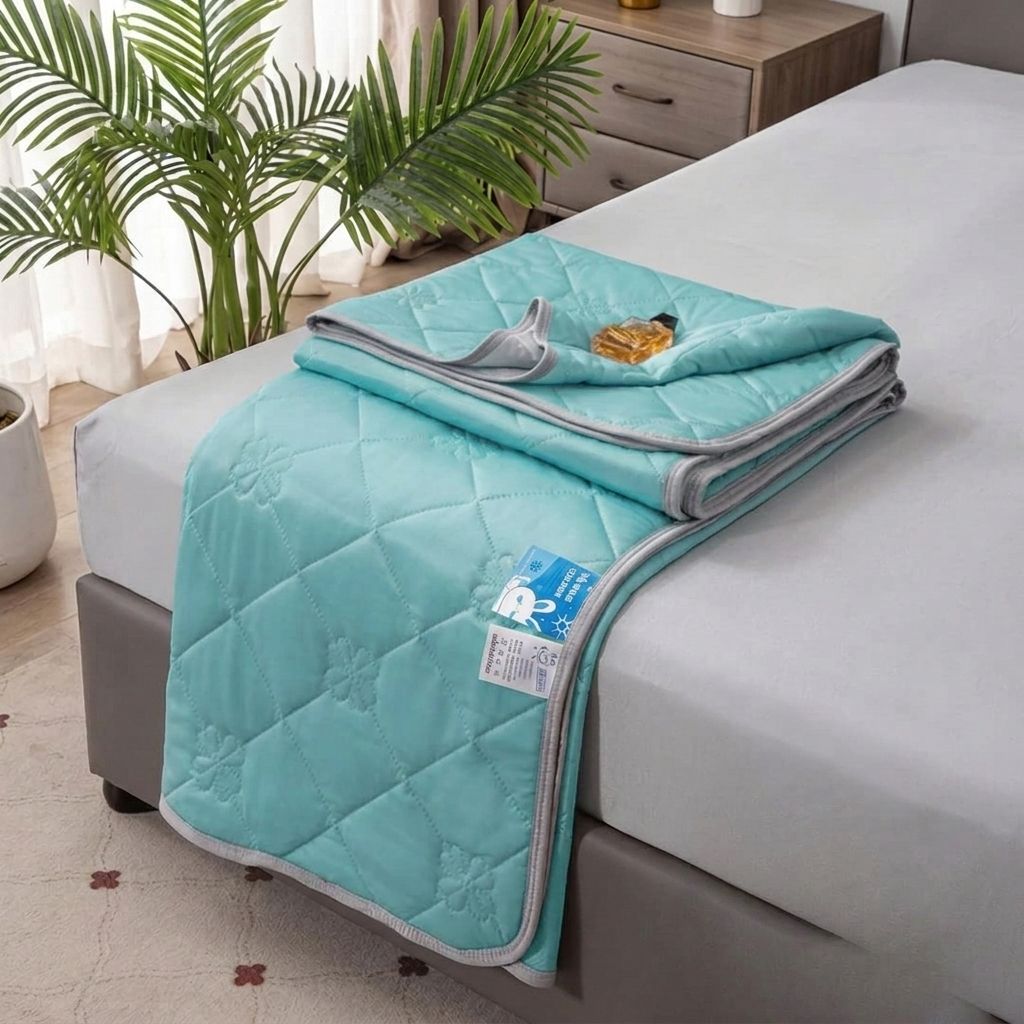 Cooling Summer Blanket – Breathable & Lightweight for Warm Nights