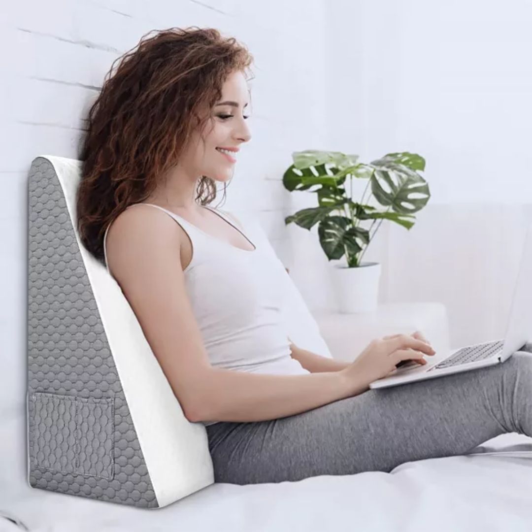Memory Foam Wedge Pillow for Sleeping & Relaxation