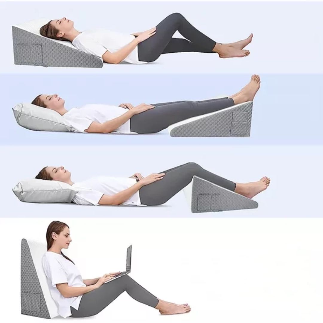 Memory Foam Wedge Pillow for Sleeping & Relaxation