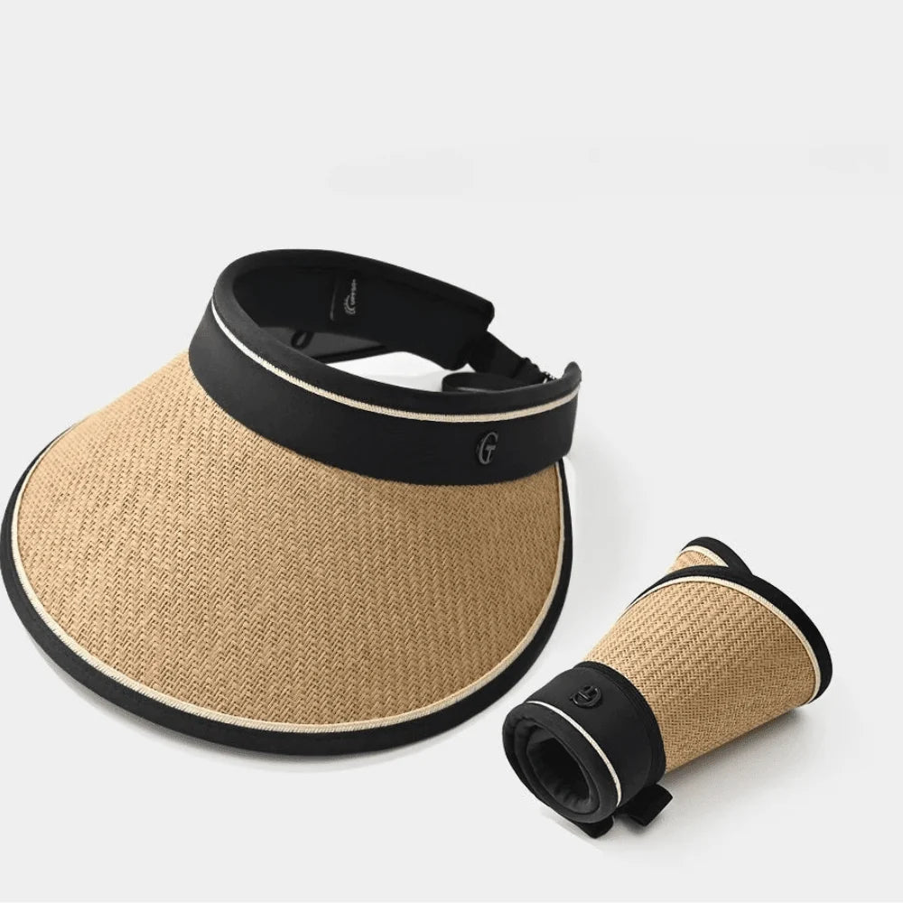 Lightweight Soleil Sun Hat with a wide brim for women, offering stylish UV protection and comfort for sunny days outdoors. 9