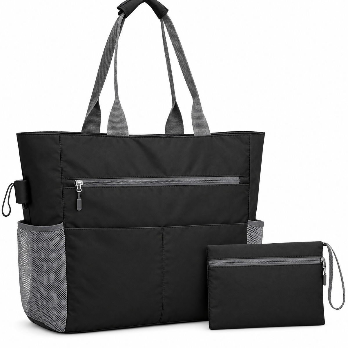 Waterproof Beach Tote Bag with 13 Pockets, Foldable 2