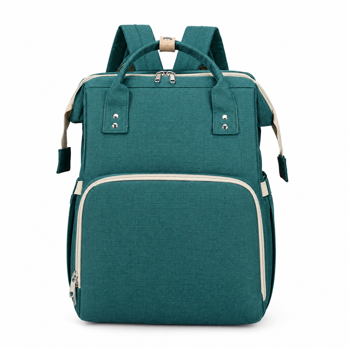 3-in-1 Diaper Bag Backpack with Foldable Changing Station 5