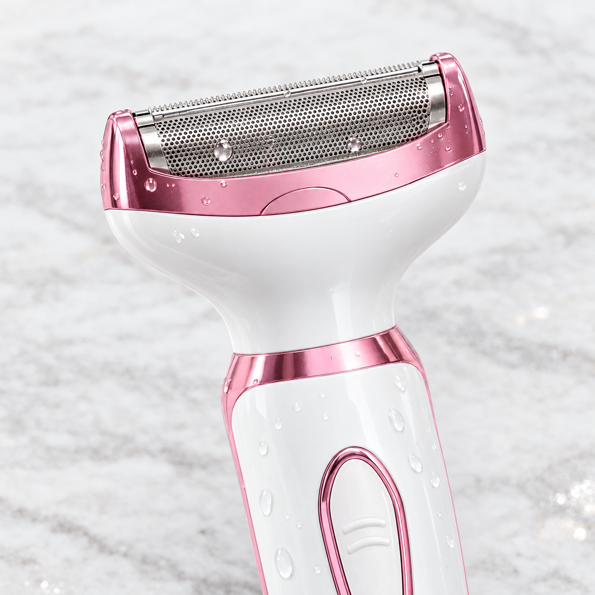 4-in-1 USB Rechargeable Hair Trimmer for Women, Stainless Steel 4