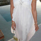Ariel Summer Midi Dress With Star Embellishment