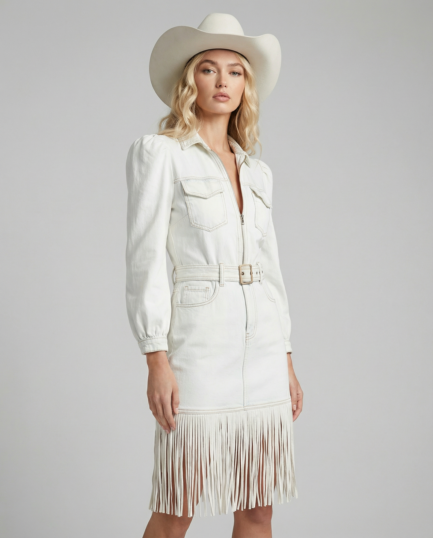 Bohemian V-Neck Dress – Playful Puffy Sleeves for Effortless Summer Style