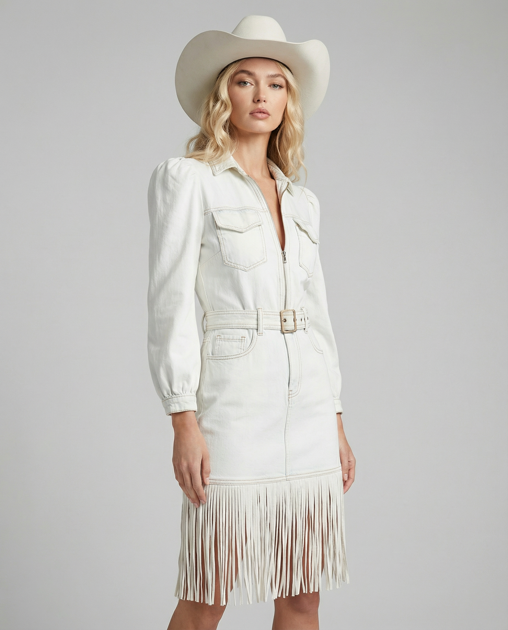 Bohemian V-Neck Dress – Playful Puffy Sleeves for Effortless Summer Style