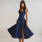 Catherine Corset Midi Dress Romantic Silhouette