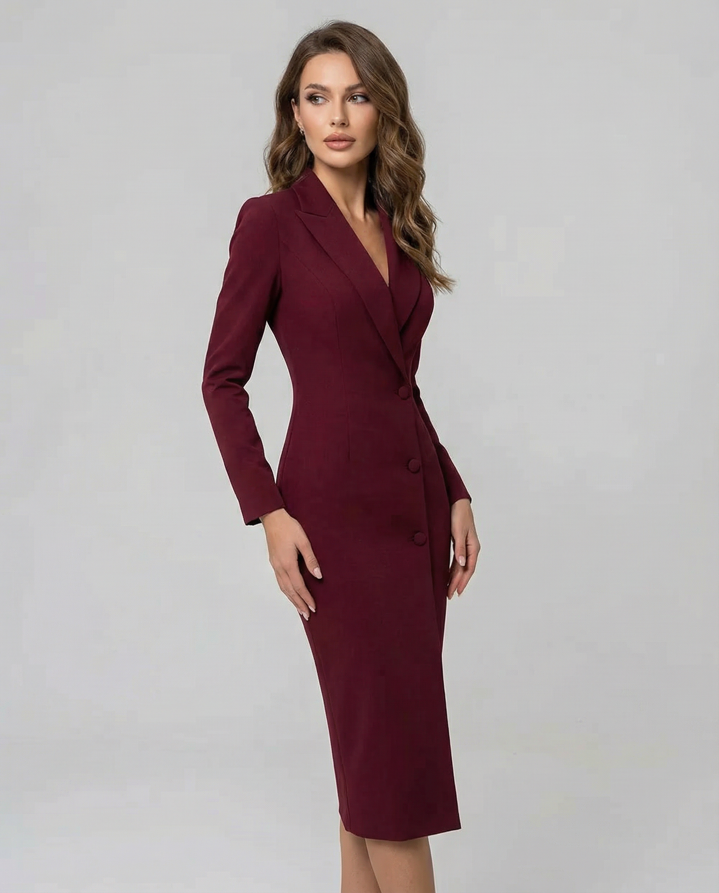 Chic Blazer Dress – Tailored Minimalist Style for Versatile Occasions