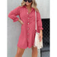 Chic Mini Dress – Stylish Lantern Sleeve A-Line for Effortless Autumn & Spring Looks