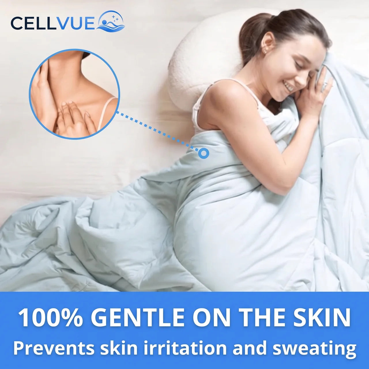 Cooling Summer Blanket – Breathable & Lightweight for Warm Nights