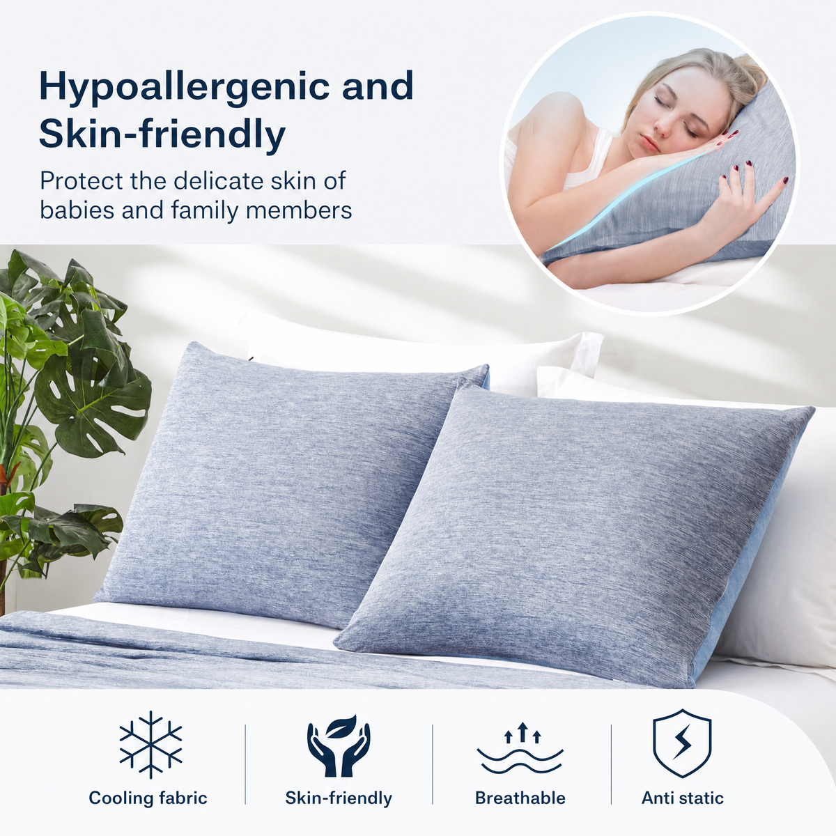 Cooling pillowcases set - image 7
