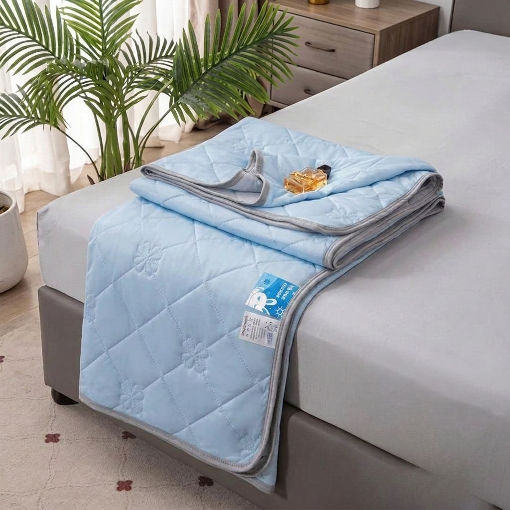 Cooling Summer Blanket – Breathable & Lightweight for Warm Nights