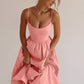 Elegant A-Line Cocktail Midi Dress