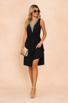 Elegant Casual Sleeveless Summer Dress | Refined Women's Wear