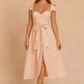 Elegant Sleeveless Long Ruffle Summer Dress | Refined Women's Wear