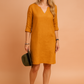 Elegant V-Neck Sleeveless Midi Dress | Refined Women's Wear