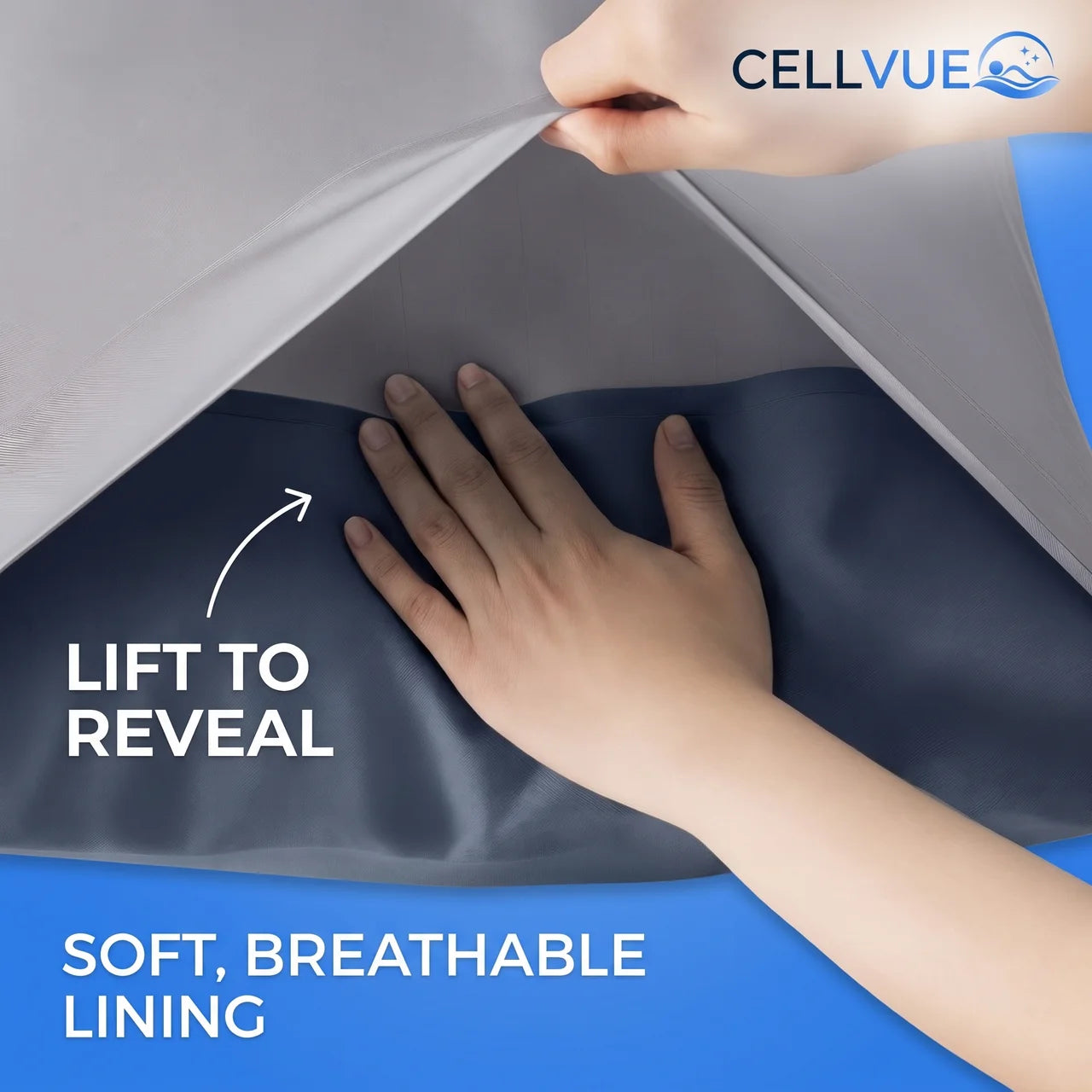 Ice Cooling Pillowcase - Skin-Friendly & Machine Washable Pillow Cases