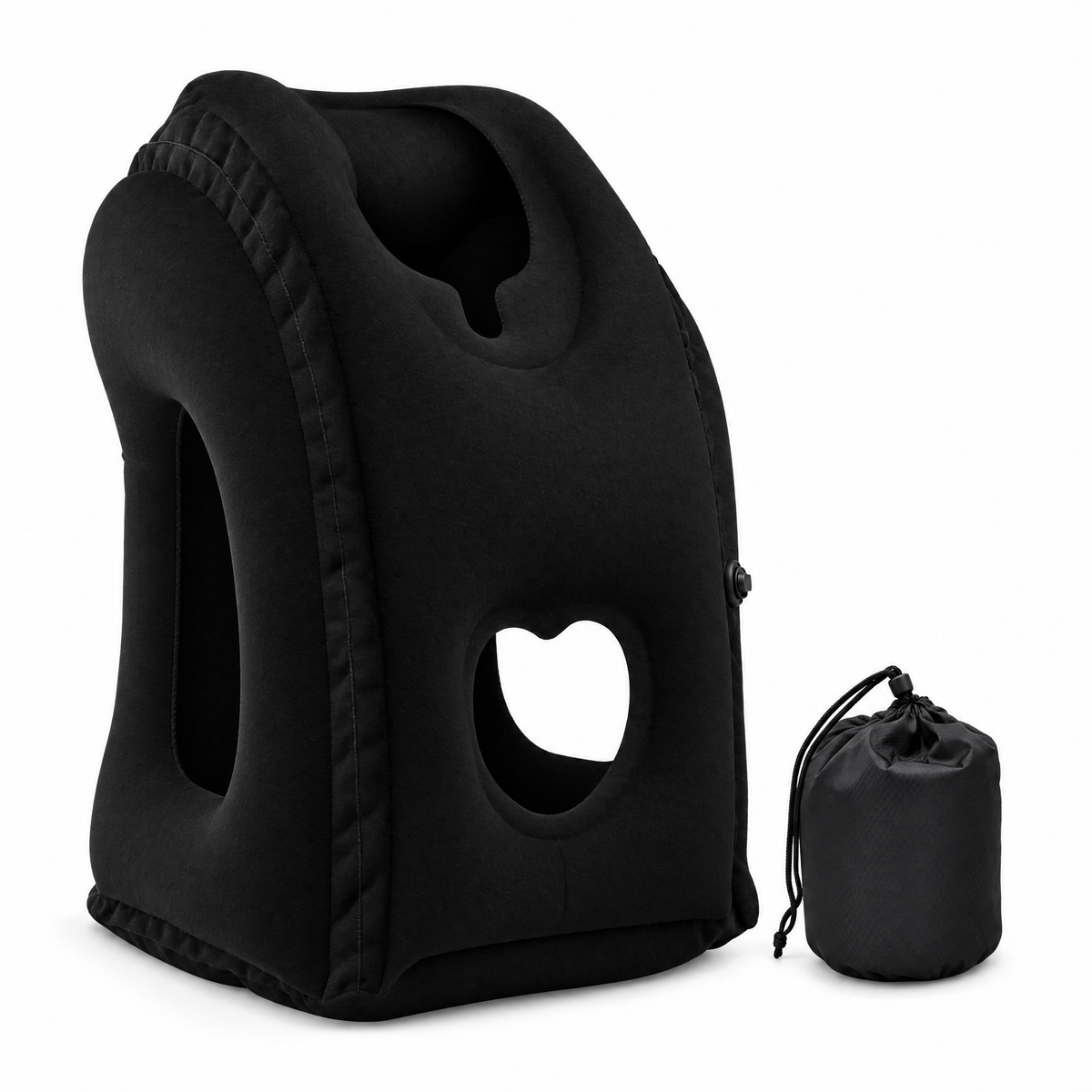 Inflatable Adjustable Travel Neck Pillow for Comfort 7