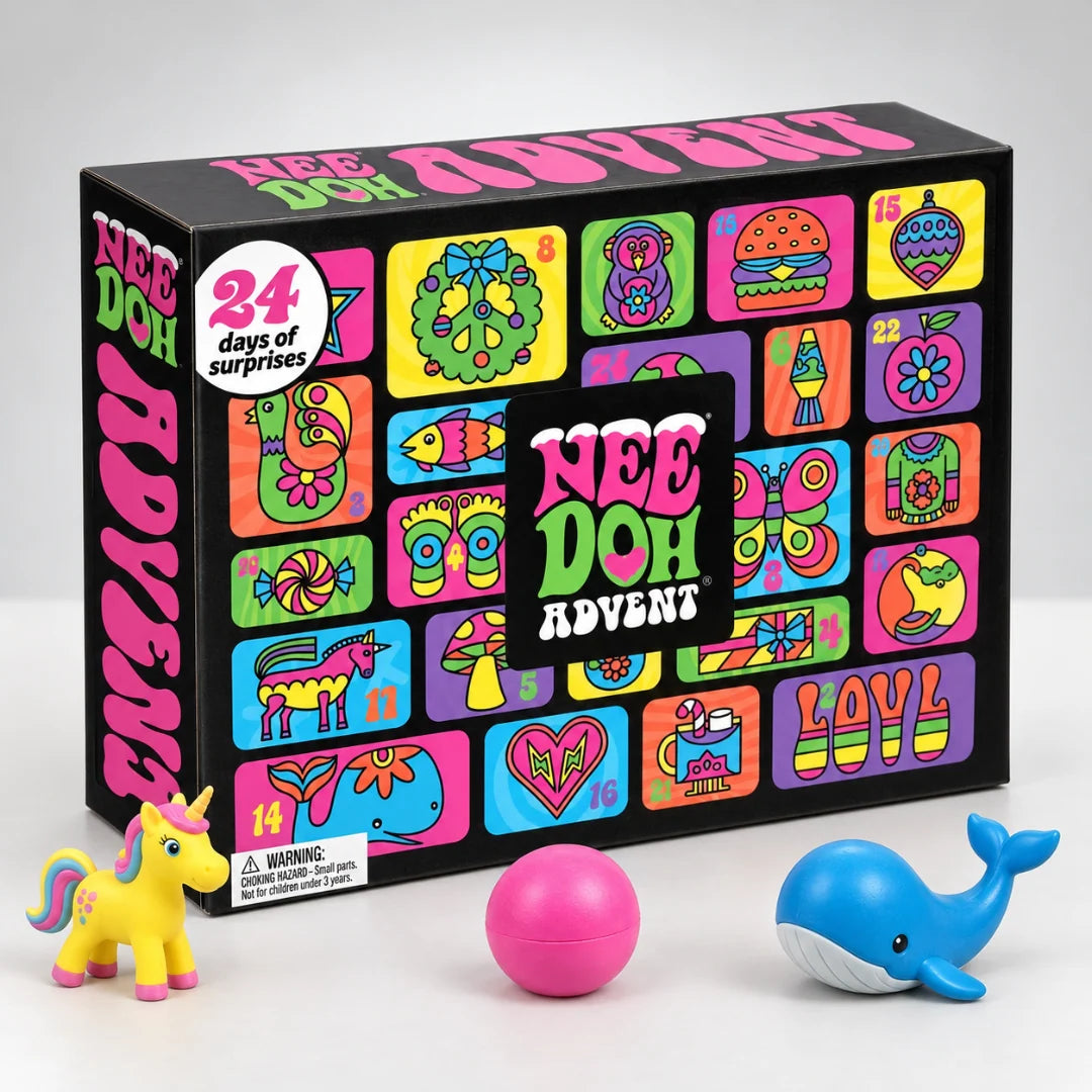 Kids Advent Calendar with 24 Squishy Toys for Fun 2