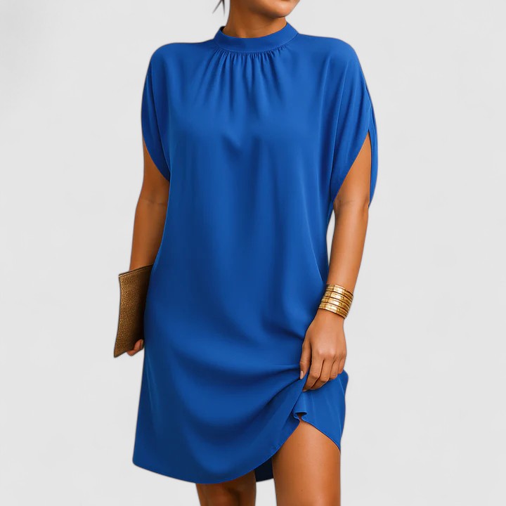 Minimalist Loose-Fit Shift Mini Dress for Easy Summer Days