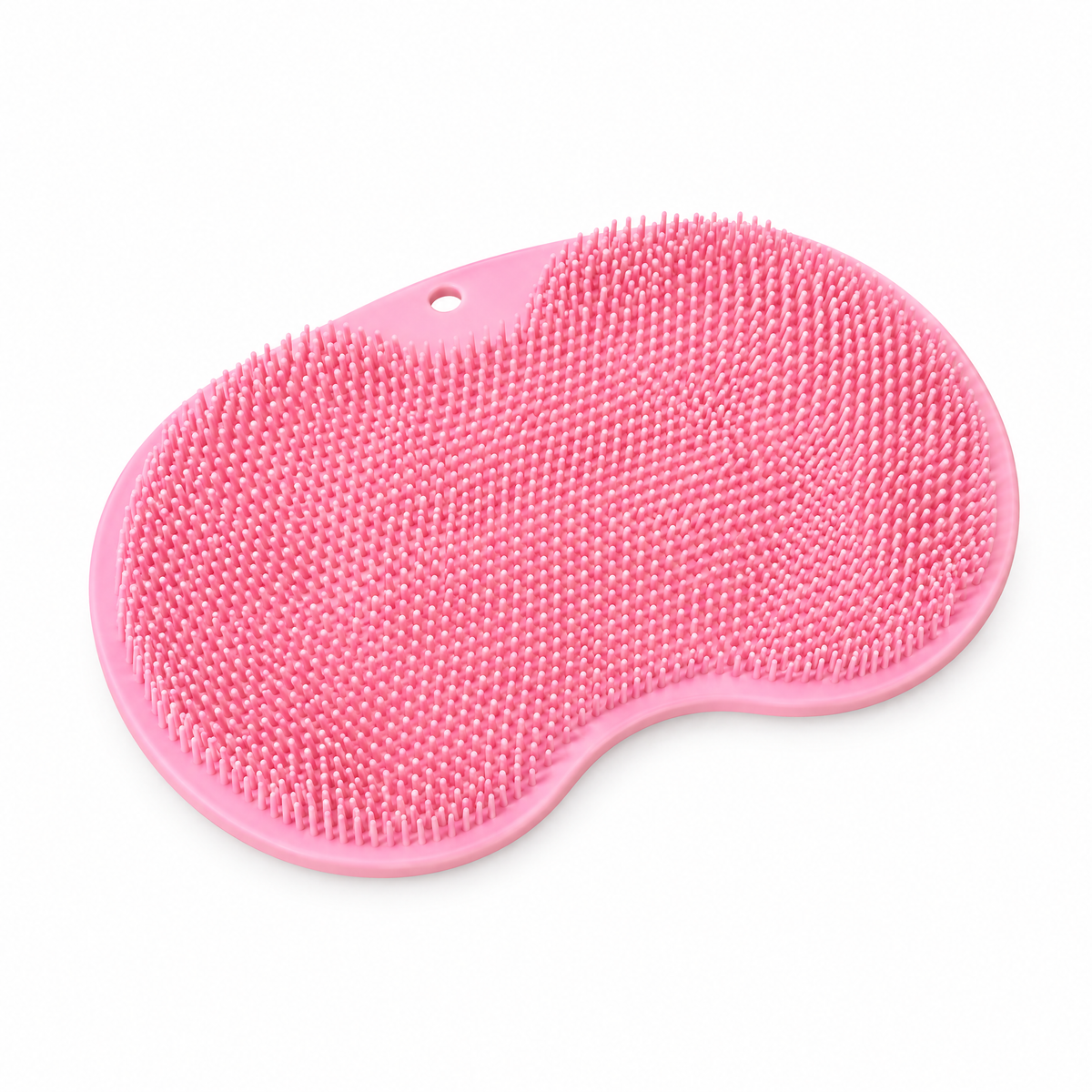 Non-Slip Silicone Shower Scrub Mat with Massage Bristles 1