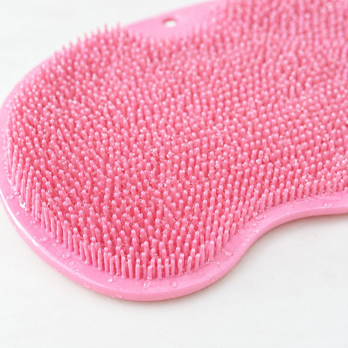 Non-Slip Silicone Shower Scrub Mat with Massage Bristles 3