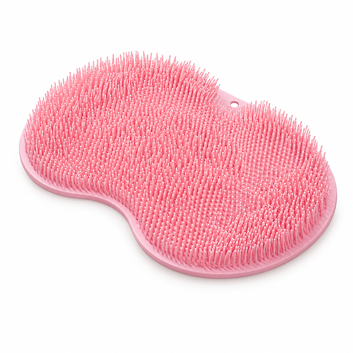 Non-Slip Silicone Shower Scrub Mat with Massage Bristles 4