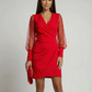 Off-The-Shoulder Dress – Elegant Long Sleeve Summer Style for Women