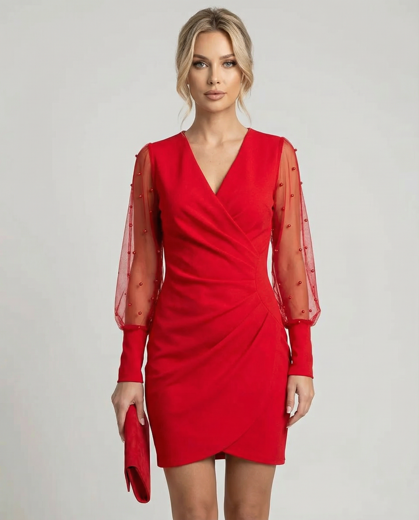 Off-The-Shoulder Dress – Elegant Long Sleeve Summer Style for Women