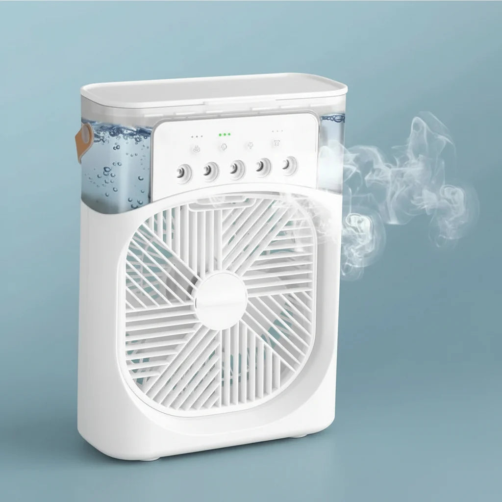 Portable Humidifier Fan for Bedroom Air Quality 4
