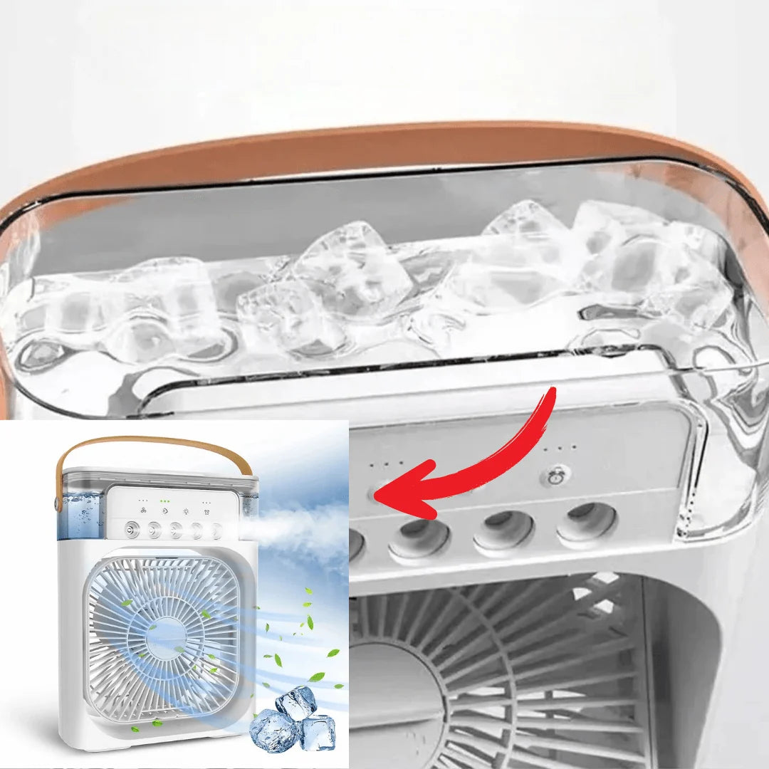 Portable Humidifier Fan for Bedroom Air Quality 5