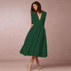 Refined Fitted Ivoire Midi Dress for Polished Daytime Events