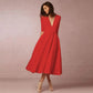 Refined Fitted Ivoire Midi Dress for Polished Daytime Events