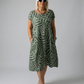 Sakura Midi Dress – Elegant Empire Waist for Versatile Summer Occasions