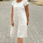 Sakura Midi Dress – Elegant Empire Waist for Versatile Summer Occasions
