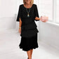 Summer Ruffle Dress – Stylish O-Neck Design for Versatile Occasions