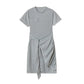 Summer Ruffle Sundress – Playful Bow Detail for Casual Outings
