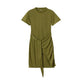 Summer Ruffle Sundress – Playful Bow Detail for Casual Outings