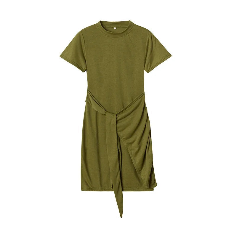Summer Ruffle Sundress – Playful Bow Detail for Casual Outings