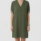 Summer V-Neck Dress – Elegant Multi-Layered Casual Outfit