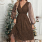 V-Neck Cocktail Dress – Elegant Slim Fit for Sophisticated Events