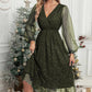 V-Neck Cocktail Dress – Elegant Slim Fit for Sophisticated Events