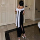 Valentina Refined Off Shoulder Midi Dress