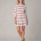 Vintage Floral Ruffle A-Line Mini Dress for Wedding Guest Style