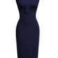 Vintage Sheath Dress – Elegant Sleeveless Bodycon Style for Wedding Guests