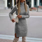 Women's A Line Knit Cozy Chic Sweater Dress