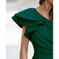 Women's One Shoulder Formal Evening Dress